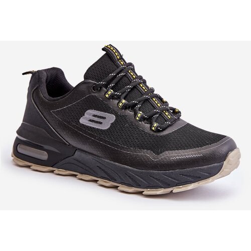 Kesi Men's Platform Sports Shoes Black Idama Cene