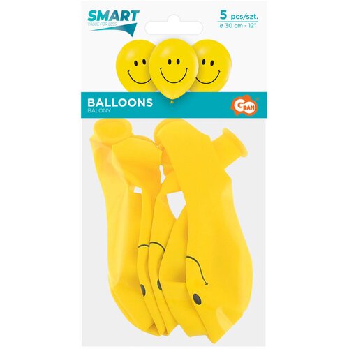 Baloni Smile Rumeni 5 kosov Cene