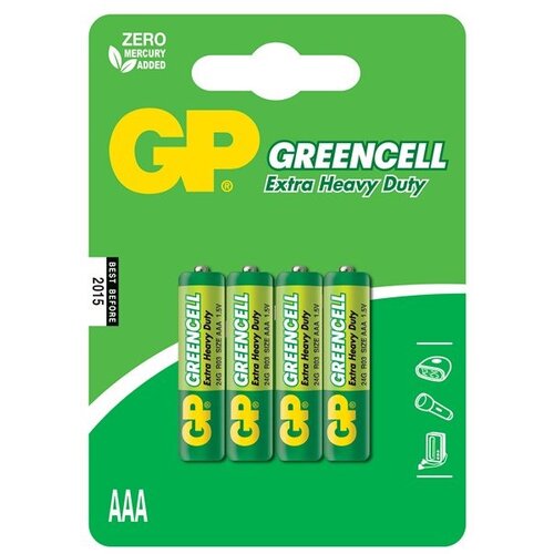GP Batteries Baterija AAA GP 24G-UG /RO3 4/1 blister 1,5V Cene