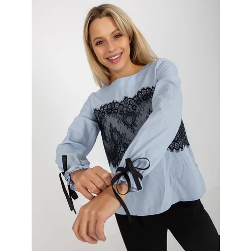 LAKERTA Blouse-LK-BZ-506877.15X-light blue