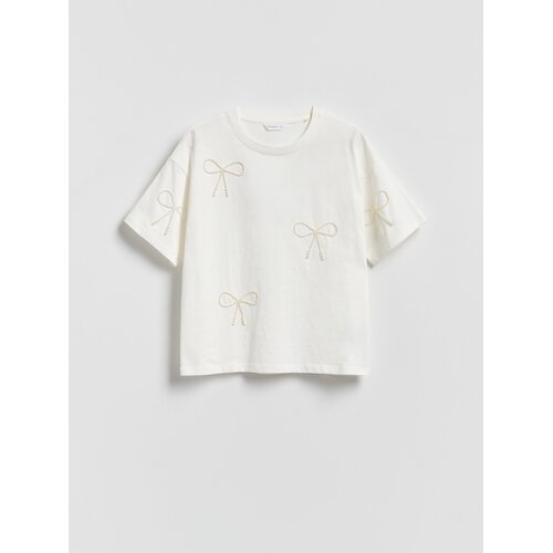 Reserved GIRLS` BLOUSE - krem Cene