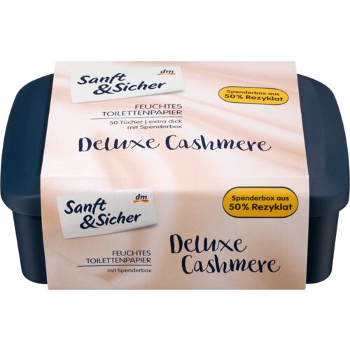 Sanft&Sicher deluxe Cashmere vlažni toalet papir u kutiji 50 kom Cene