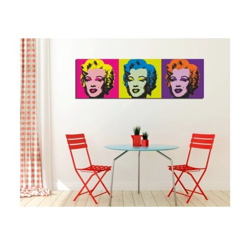 Wallxpert Slika na platnu Wally 30x80cm Slike