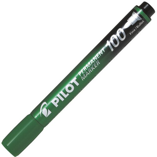 Marker permanentni 1mm okrugli vrh pilot sca-100-g zeleni Cijene