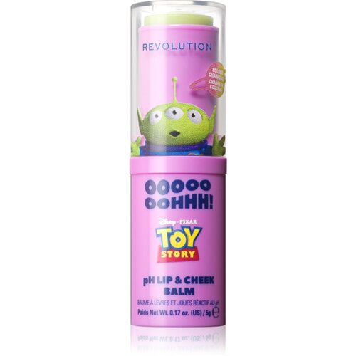 Makeup Revolution X Toy Story pH balzam za ustnice s prilagodljivo barvo za ustnice in lica 5 g Cene