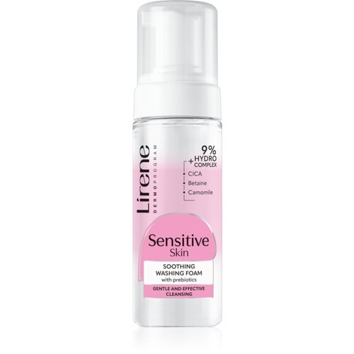 Lirene Sensitive skin pomirjajoča micelarna pena za občutljivo kožo 150 ml Cene