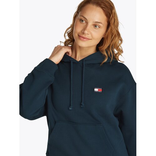 Tommy Jeans Sweater majica ultra morsko plava Slike