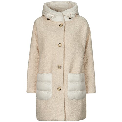 Geox W CALITHE LONG COAT Bež Slike