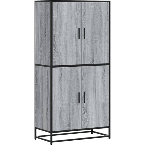 Maison Chic Visoka omara - Komoda - Predalnik siva sonoma 68x35x139 cm inženirski les, (21720967) Cene