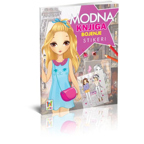 Commodore Knjiga s naljepnicama za modne knjige Cene