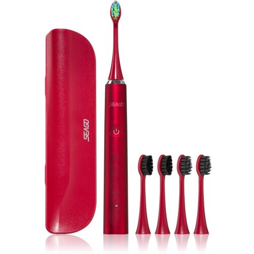 Seago Sonic Toothbrush SG-972 S5 električna četkica za zube Red 1 kom Cijene