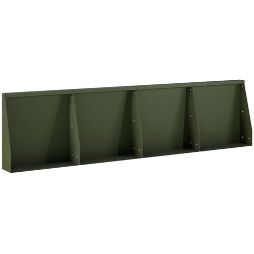  Zid za zadržavanje 4 kom. 40 x 12 x 50 cm Čelik Slike