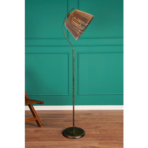 Aberto Design podna lampa Cone , 165 cm, Bronza Slike