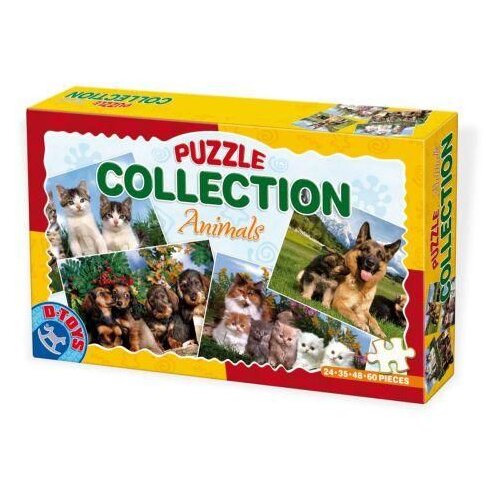 Dtoys Puzzle 4u1 Životinje - 24/ 35/ 48 i 60 delova Cene