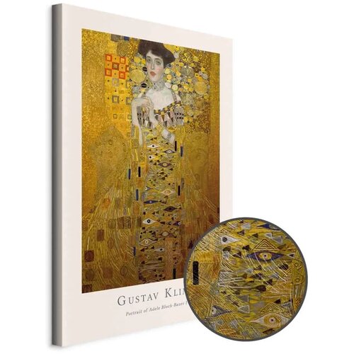  Slika - Gustav Klimt - Portrait of Adele Bloch (1 Part) Vertical 60x90 Premium Print Cijene