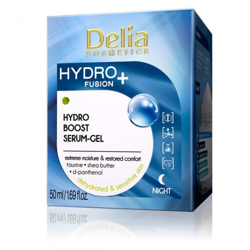 Delia HYDRO FUSION + Serum-gel za intenzivnu hidrataciju 50ml Slike