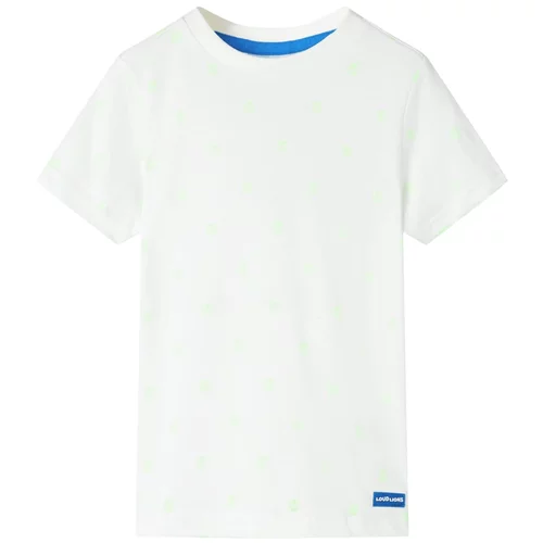  Dječja majica prljavo bijela boja 128