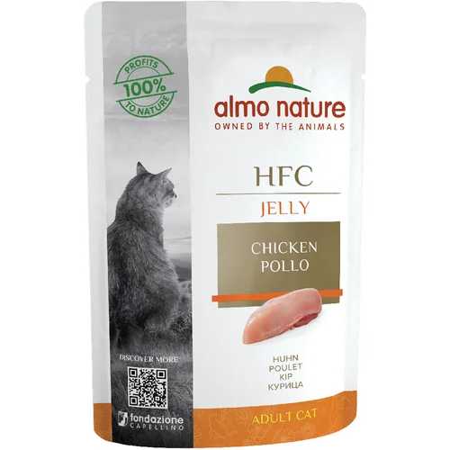 Almo Nature Ekonomično pakiranje HFC Jelly vrećice 24 x 55 g - Piletina