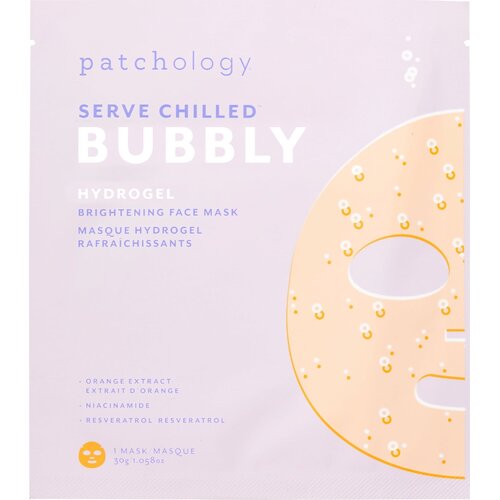 Patchology Serve Chilled Bubbly Brightening Hydrogel Face Mask - 1 k. Cene