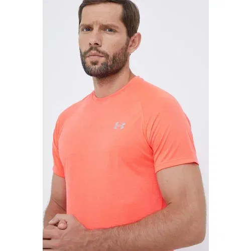 Under Armour Majica kratkih rukava za trčanje boja: crvena, bez uzorka