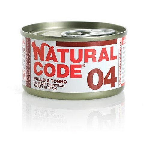 Natural Code cat konzerva za mačke - chicken and tuna 85g Slike