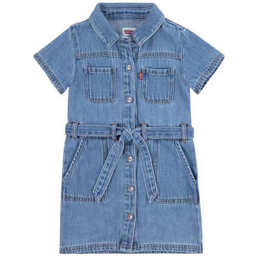 Levi&amp;#039;s Obleka moder denim Slike
