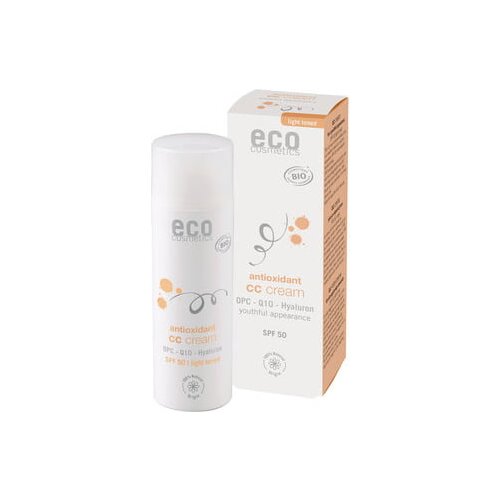 eco cosmetics CC tonirana krema SPF 50 - Svetla Cene