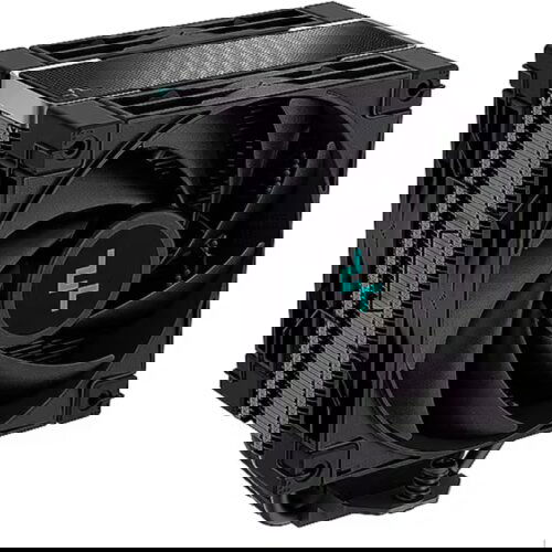 DeepCool cpu hladnjak AK400 zero dark plus, 4 heatpipe R-AK400-BKNNMD-G-1 Slike