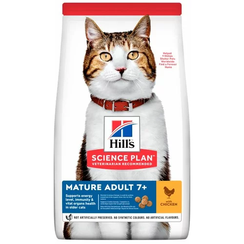 Hill’s ™ Science Plan Mačka Mature 7+ s Piletinom, 3kg