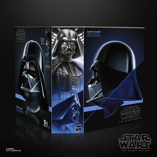 Hasbro replika kacige Darth Vader s elektronskim zvukom - Obi-Wan Kenobi Slike