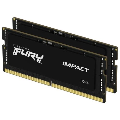 Kingston RAM memorija 32GB (2x16GB) DDR5 6000MT/s Fury Impact Black Cene