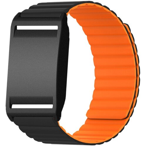 INF Silikonski magnetni nadomestni pa&scaron;ček za Polar Loop &mdash; 26cm x 2.2cm Black Orange, (5000264460) Cene
