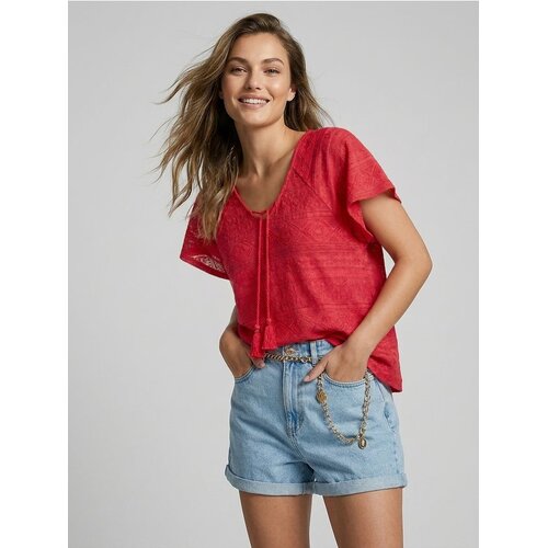 Sinsay Bluza u boho stilu s ukrasnim vezanjem Slike