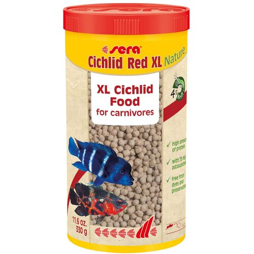 Sera cichlid red xl nature 1000ml Cene