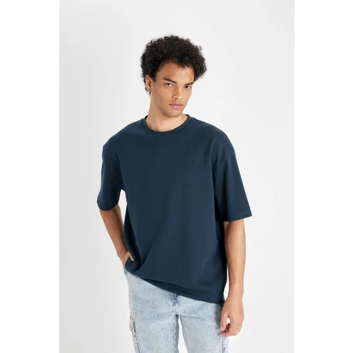 Defacto Oversize Fit Crew Neck Heavy Fabric Short Sleeve T-Shirt