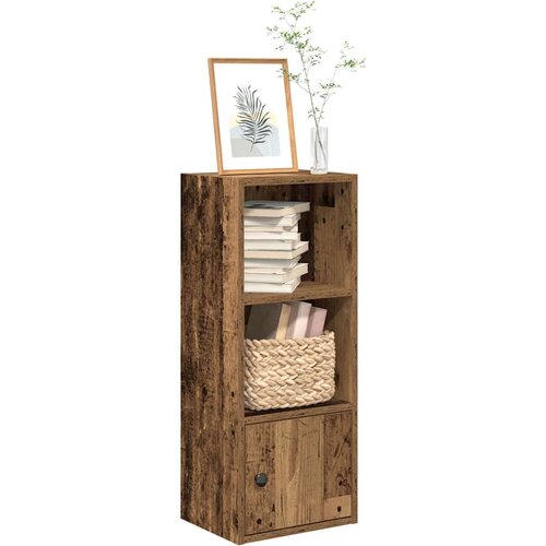 vidaXL Knjižna omara starinski les 31x24x77 cm inženirski les Cene