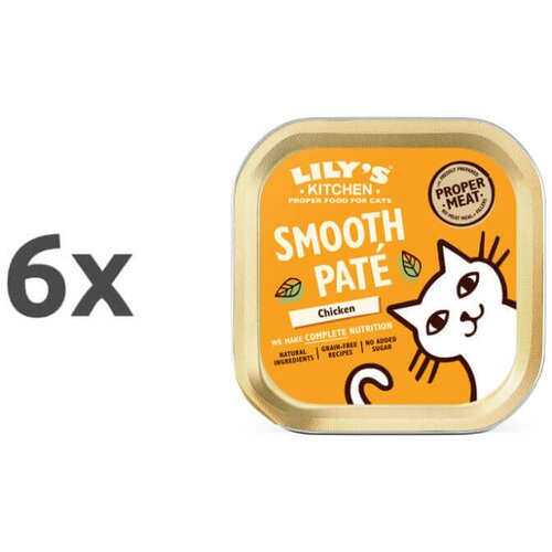 Lily&amp;#039;s Kitchen Smooth Pat&amp;eacute; Adult - pi&amp;scaron;čanec 6 x 85 g Slike