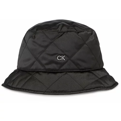 Calvin Klein Klobuk Diamond Quilt Bucket Hat K60K611512 Ck Black BAX
