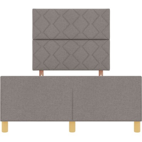 VidaXL Okvir kreveta u taupe boji 120x200 cm Tkanina Slike