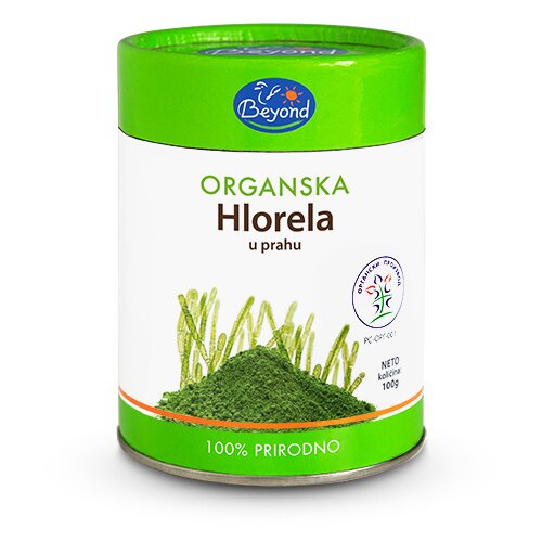 Beyond Hlorela u prahu organic 100g Cene