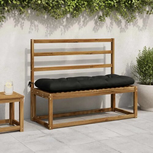  Jastučić za klupu VIANEN 100% poliester Crna 100 x 40 x 12 cm - Crna 100 x 40 x 12 cm Cene