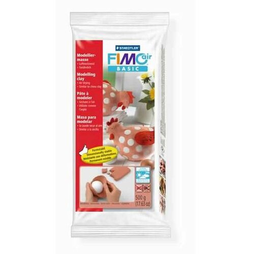 Staedtler Modelirna masa fimoair basic, terracotta, 500g 8100-76 Cene