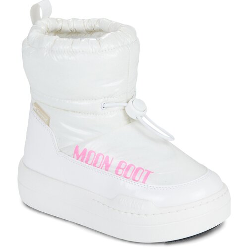 Moon Boot MB JR PARK TUBE MID GLITTER WP Bijela Slike