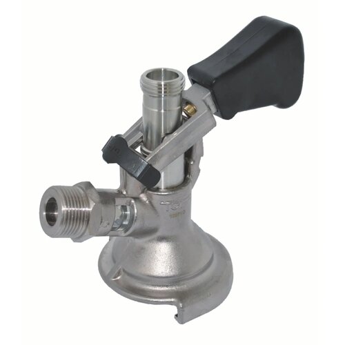 ich-zapfe Zapfkopf Keg Ventil Kombi-Fitting Zgornji Izstop za Pivo iz Fasa 5/8 in 3/4, (5000216809) Cene