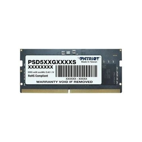 Patriot Memory Memory Signature Line DDR5 SO-DIMM 32GB 5600MHz, Crni Cijene