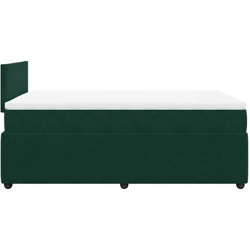 Box spring krevet s madracem tamnozeleni 120x200 cm bar&amp;scaron;unasti Slike