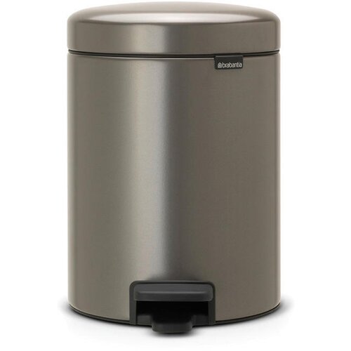 Brabantia kanta za smeće s pedalom newicon 5 l s plastičnim unutarnjim dijelom - platinum Cene