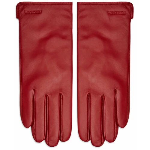 Wittchen Ženske rokavice 44-6A-003 Rdeča