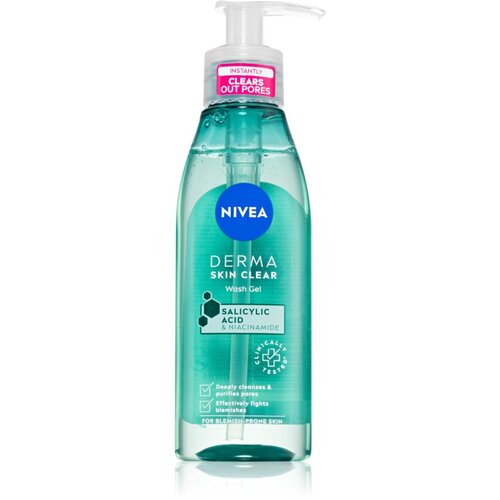 Nivea Derma Skin Clear čistilni gel za obraz 150 ml Cene