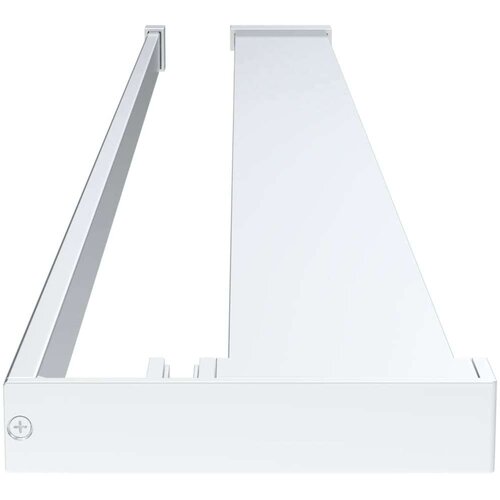 Pregrada za tu&amp;scaron; s policom krom 90x195 cm staklo ESG i aluminij Slike
